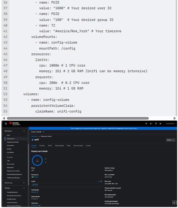 image of Lightbits deployment in OCP
