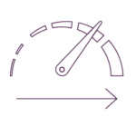 icon illustrating accelerated performance of kv cache storage